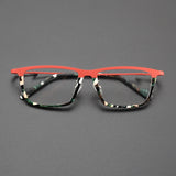 Fuller Rectangle Titanium Glasses Frame