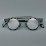 Ocnus Acetate Round Retro Glasses Frame