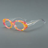 Rafi Oval Vintage Acetate Eyeglass Frame