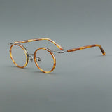 Han Premium Series Vintage Acetate Round Glasses Frame