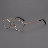 Luther Round Classic Titanium Glasses Frame
