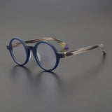 Hall Round Acetate Glasses Frame