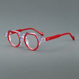 Senn Vintage Geometric Acetate Glasses Frame