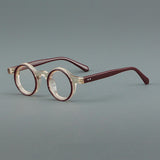 Giusy Round Acetate Eyeglasses Frame