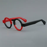 Campos Acetate Round Retro Glasses Frame