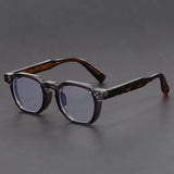 King Retro Polygon Glasses Frame
