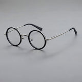Boney Round Titanium Eyeglasses Frame
