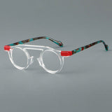 Ocnus Acetate Round Retro Glasses Frame