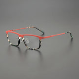 Fuller Rectangle Titanium Glasses Frame