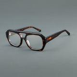 Seely Retro Rectangle Acetate Glasses Frame