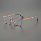 Ewert Rectangle Titanium Glasses Frame