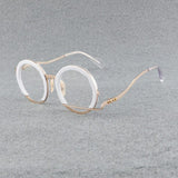 Paddy Retro High-Grade Hand-Made Round Glasses Frames