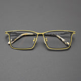 Ewert Rectangle Titanium Glasses Frame