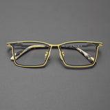 Ewert Rectangle Titanium Glasses Frame