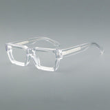 Shan Retro Rectangle Acetate Glasses Frame