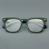 Taro Retro Square Acetate Glasses Frame
