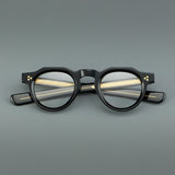 Mika Vintage Geometric Acetate Glasses Frame