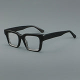 Lews Vintage Square Acetate Glasses Frame