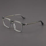 Amos Acetate Retro Square Optical Glasses Frame