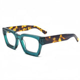 Lew Vintage Square Acetate Glasses Frame
