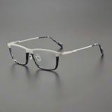 Fuller Rectangle Titanium Glasses Frame