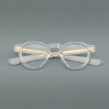 Mika Vintage Geometric Acetate Glasses Frame