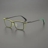 Ewert Rectangle Titanium Glasses Frame