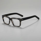 Soren Retro Rectangle Acetate Glasses Frame