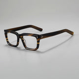 Soren Retro Rectangle Acetate Glasses Frame