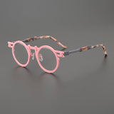 Dell Titanium Round Glasses Frame