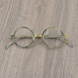 Lang Vintage Round Acetate Frame