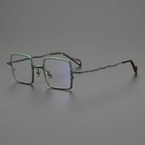 Vox Retro Square Titanium Eyeglasses Frame