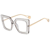 Aimee Vintage Square Glasses Frames