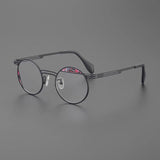 Bloat Retro Titanium Glasses Frame
