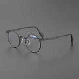 Bloat Retro Titanium Glasses Frame