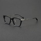 Cal Vintage Acetate Titanium Glasses Frame