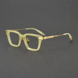 Cal Vintage Acetate Titanium Glasses Frame