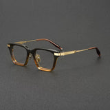 Cal Vintage Acetate Titanium Glasses Frame
