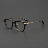 Cal Vintage Acetate Titanium Glasses Frame