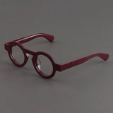 Milo Retro Round Acetate Glasses Frame