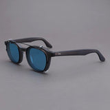 Crowe Vintage Acetate Glasses Frame With sunglasses Clips