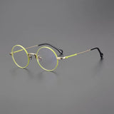 Kady Round Titanium Eyeglasses Frame