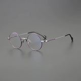 Kady Round Titanium Eyeglasses Frame