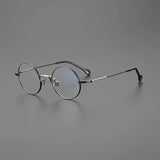 Kady Round Titanium Eyeglasses Frame