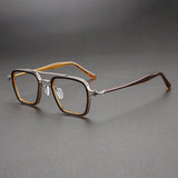 Majeed Retro Aviator Acetate Glasses Frame