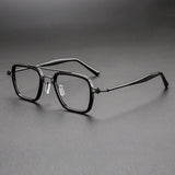 Majeed Retro Aviator Acetate Glasses Frame