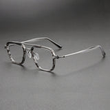 Majeed Retro Aviator Acetate Glasses Frame