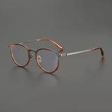 Tai Retro Titanium Eyeglasses Frame