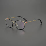 Gai Retro Titanium Eyeglasses Frame