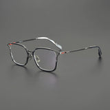 Gai Retro Titanium Eyeglasses Frame